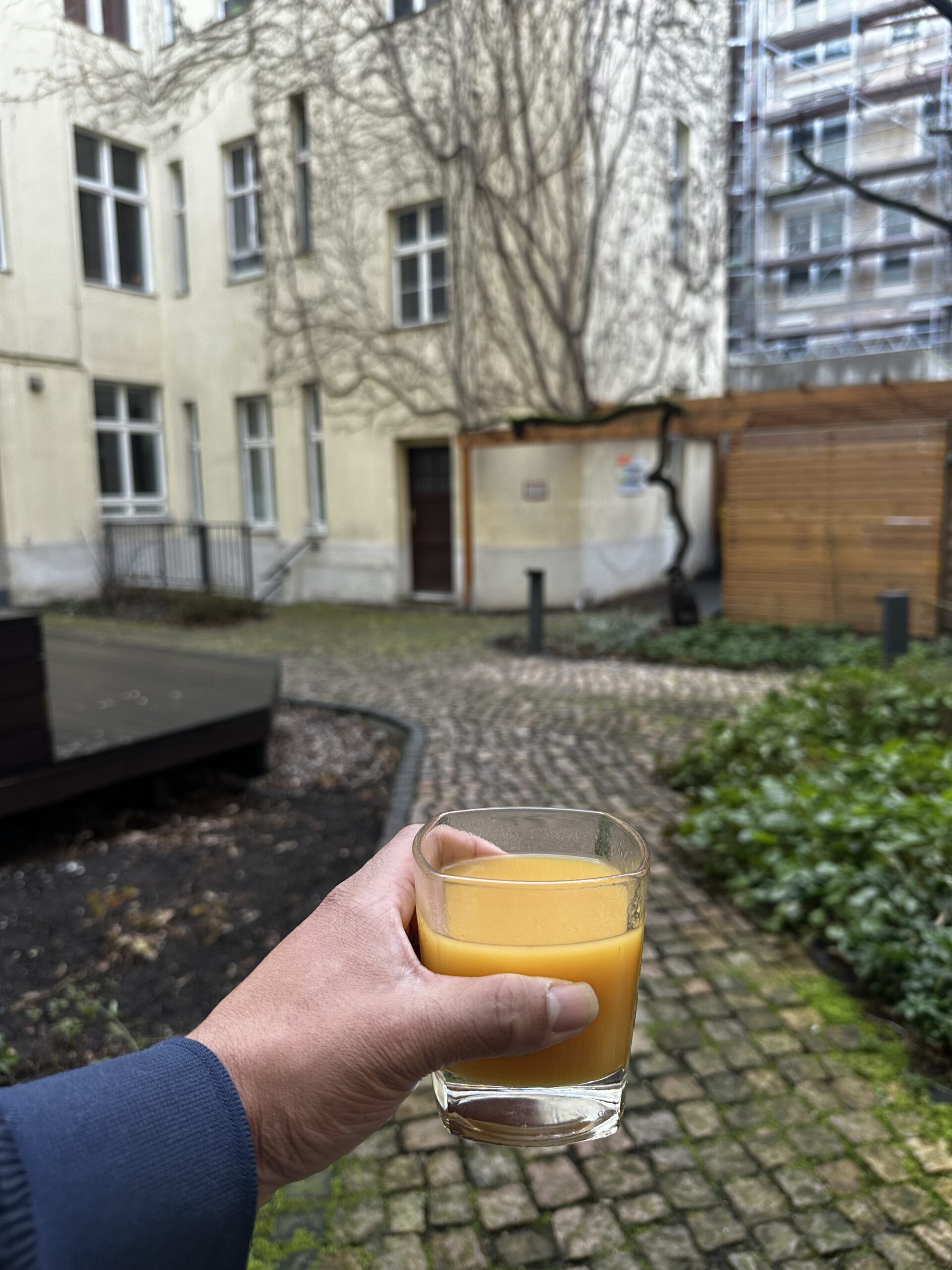 GLASS OF JUICE RELATED TO SENSITIVITY